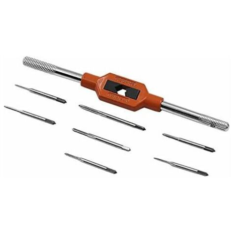 M1.1 M1.2 M1.4 M1.6 M1.8 M2 M2.5 avec clé à taraud réglable M1-8, dans un boîtier en plastique (1/5)