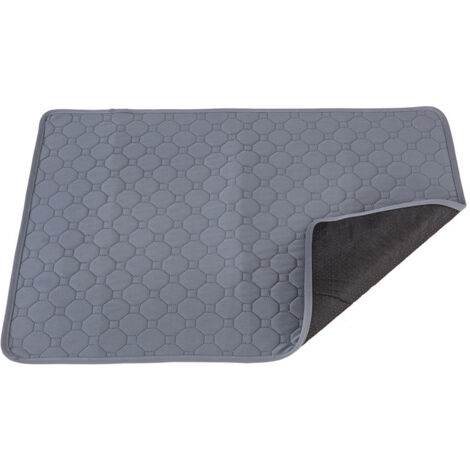 GABRIELLE Lot de 2 Tapis Educateur Chiot 100x70cm, Tapis Absorbant Chien Lavable, Tapis Propreté Chien Anti-Fuite et Antiderapant, Alese pour Chien Réutilisable Parfait pour Remplacer Alèses Jetable