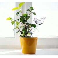 2 Globes D'Arrosage Automatique En Verre – Arroseurs Tulipe Pour Plantes D'Intérieur, Bonsaïs, Fleurs & Jardin (100 Ml, Multicolore)
