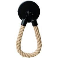 Wall Mounted Toilet Roll Holder Stainless Steel And Hemp Rope Wall Mounted Retro Paper Roll Holder Vintage Toilet Paper Holder Towel Holder
