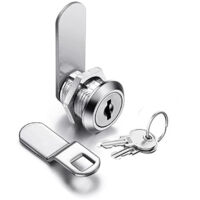 Cabinet Cam Lock Cabinet Door Lock Mailbox Cam Lock Cabinet Door Cam Lock Cabinet Drawer Lock with Key Lock (Set of 2)