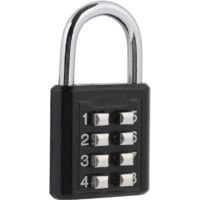 Combination Padlock, Security Code Padlock with 8 Digit Locking Code for Hand Luggage