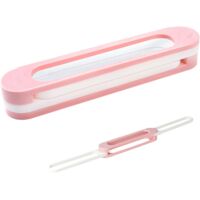 Foldable Shoe Rack Wall Mount Multifunctional Waterproof Shoe Rack for Bathroom/Bedroom/Living Room (Pink)