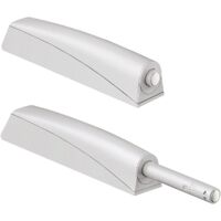 2 Pcs Push Pull Cabinet Door Damper Magnetic Push Latch Magnetic Cabinet Closer