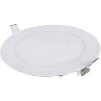 Lot de 1 Spots LED Encastrables Dimmables 9W 6000K - Plafonniers Extra Plats pour Salle de Bain