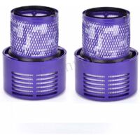 Cleaning AccessoryPack Of 2 Spare V10 Filter Parts For Dyson Cyclone V10 Animal/Absolute/Motorhead/Total Clean, With Part Number 969082-01