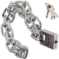 (6x500mm) Security Bike Chain Lock, Chain Lock Kit, Motorcycles Chain Lock, For Bicycle, Bikes