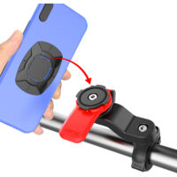Bike Mobile Phone Holder Adjustable Rotatable Motorcycle Phone Holder for iPhone 12 GPS Mount