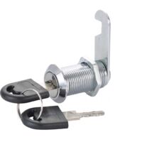 Security locks for mailboxes, drawers, tool cabinets, cabinet doors with keys