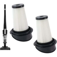 Pieces Replacement Filter for Air Force Light and Cyclonic Airforce Light Electric Brooms for Rowenta RH6545 Electric Broom Vacuum Cleaners, Replace ZR005201