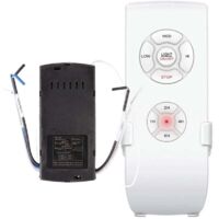 Ceiling Fan Remote Control Kit, Universal Smart Ceiling Fan and Light Remote Control for Hunter's Harbor Breeze