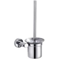 Brosse de toilette, brosse de toilette et support, ensemble de brosse de nettoyage de salle de bain, brosse de toilette en acier inoxydable (montage mural), 32 cm