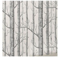 Bouleau arbre papier peint décor moderne papier peint rouleau forêt bois papiers peints pour chambre