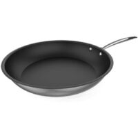 Cecotec Polka Pan Classy 28 Seau en acier. Diamètre 28 cm, Acier inoxydable 18/10, Revêtement antiadhésif, Poignée rivetée, Convient à tous les types of Cuisinières, Table de cuisson of Induction 206c