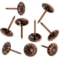 100PCS Clous de tapisserie d'ameublement pour décoration, clous de tapisserie d'ameublement pour meubles bricolage décoratif