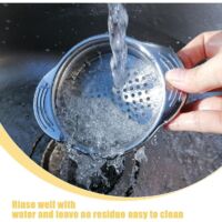 Passoire à Thon, Passoire Boite De Conserve égoutter En Acier Inoxydable Cuisine Fine pour Boîte De Thon, 4,5 Pouces