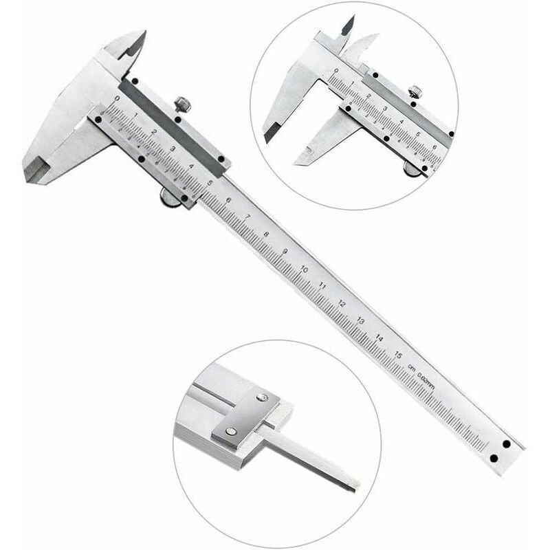 Pied à Coulisse à Vernier 150 Mm - A Vernier | Siderméca