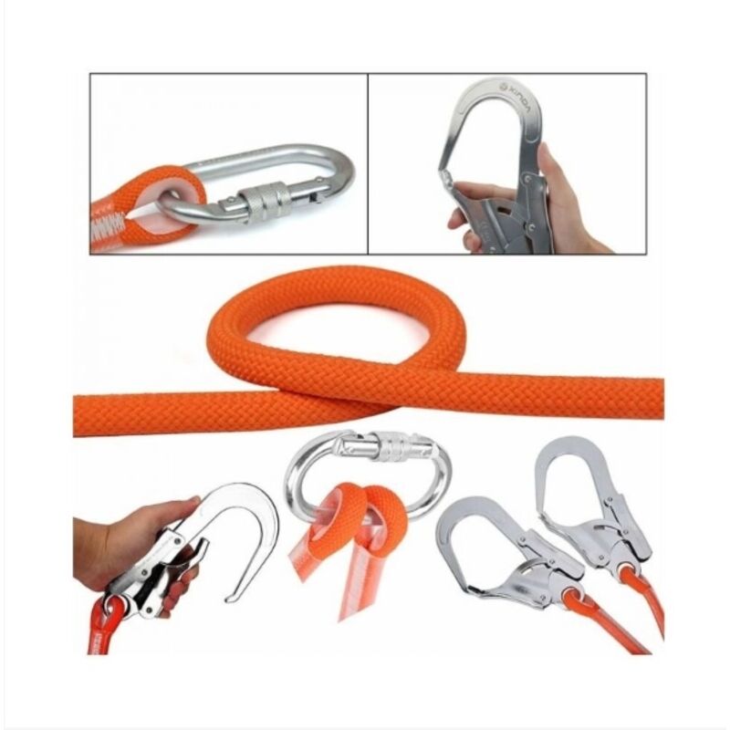 Bloqueur Automatique De Corde Antichute 15 KN – Descendeur Sécurité Escalade & Travaux En Hauteur