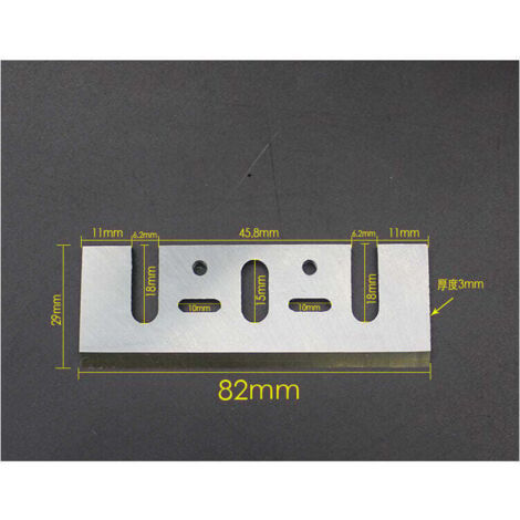 Lames De Rabot Électrique HSS - Paire De Lames De Rechange Pour Rabot Manuel Bois - Soudage Haute Fréquence - Travail Du Bois