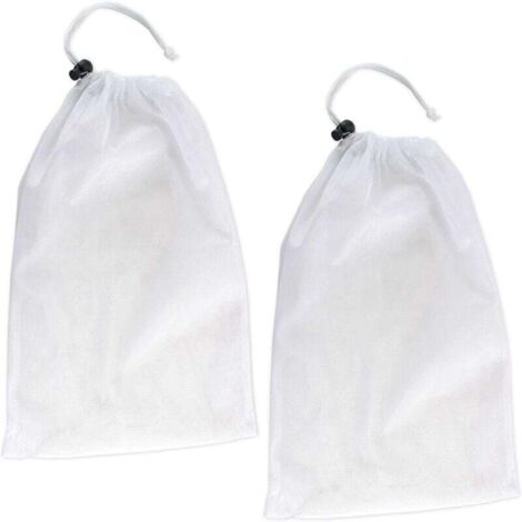 Lot de 3 sacs de rechange pour aspirateur Pool Jet - Sacs de collecte de feuilles et de débris universels - Entretien de la piscine (30 x 23 cm) (1/3)