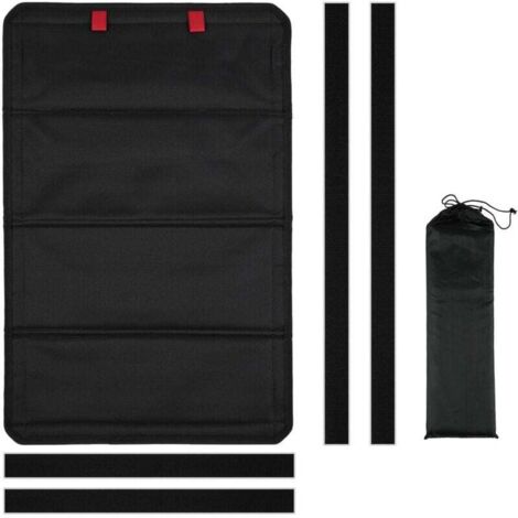 Pare-Soleil Magnétique Universel pour Camping-Car/Caravane - 2 Tailles (40,6x40,6cm & 63,5x40,6cm) - Protection UV 100% Noir - Pliable & Facile à Installer