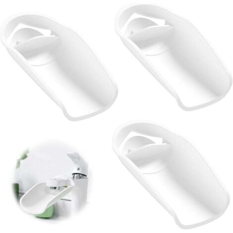 3 Pièces Prolongateur de Robinet Enfants,Extenseur de Robinet, Robinet Extender Enfant d'eau Silicone pour Plupart des Robinets,Enfant Bébé se Laver Les Mains Lavage Cuisine Salle de Bains (1/4)