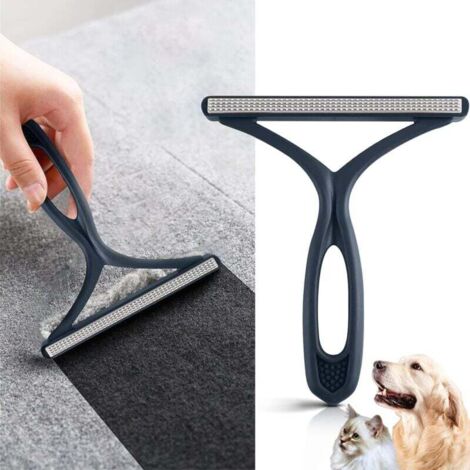 Brosse Anti Poils d'animaux - Ramasse et Retire Les Peluches et Les Bouloches - Lint Remover Portable pour Les Poils de Chien et Chat (1/4)