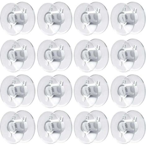 60 Pcs Canette Machine a Coudre Bobines pour Machine à Coudre Canette Plastique Canettes Machine à Coudre pour Brother Singer Kenmore Janome la Plupart des Machines à Coudre (1/4)