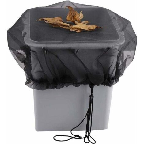 Lot de 2 filets de protection anti-moustique pour extérieur de jardin, seaux, feuilles (1/4)