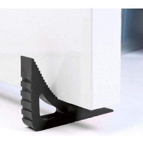 Cale De Porte En Caoutchouc Noir Onestopdiy – Arrêt De Porte 12,7 Cm