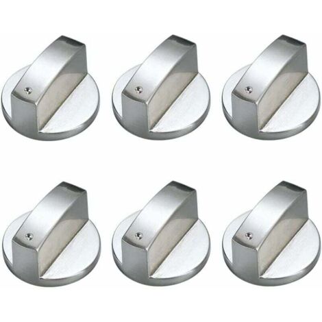 Jeu De Boutons Universels Noir Pour Poêle à Gaz - Compatible Table De Cuisson SEM - Neuf