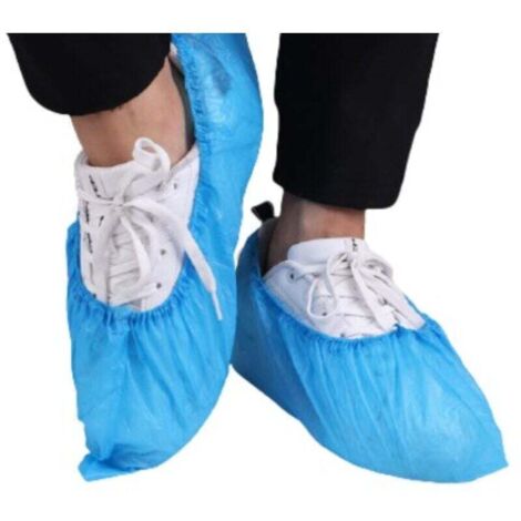 Lot De 5 Paires De Couvre-chaussures Imperméables Et Antidérapants - Taille D (15 Femme / 15 Homme étroit)