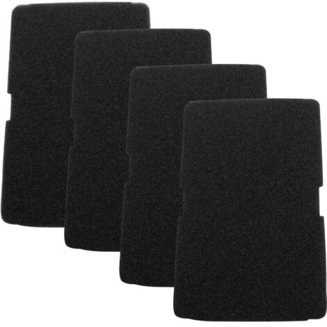 Lot de 4 filtres seche linge pour Beko Grundig Blomberg ElektraBregenz 2964840100 - Pour sèche-linge - Pompe à chaleur - 240 x 155 x 11 mm (1/4)