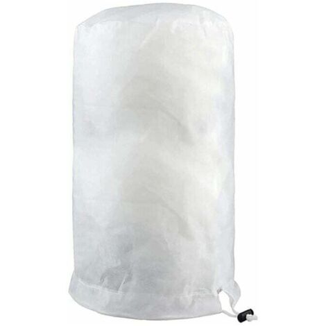 Voile D'hivernage Plante, Voile Hivernage Olivier, Voile Dhivernage Arbre, Housse De Protection Tomate Citronnier, Housse Hivernage Pour Plantes Sac Vegetaux Jardin Tissu Non Tissé (80×100cm, blanc1) (1/4)