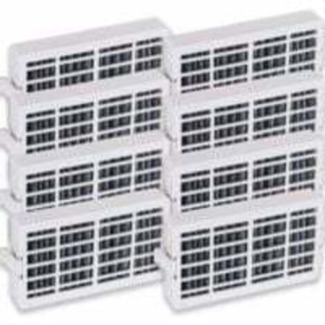 Lot de 8 Filtre désodorisant pour réfrigérateur Whirlpool Whirlpool-W10311524 RAF1180, filtre à charbon actif adapté à Whirlpool-W10311524 RAF1180