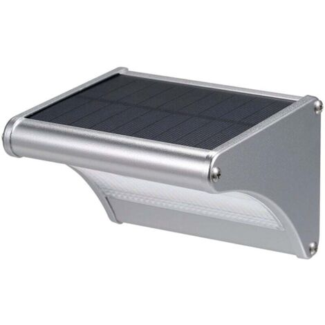 Lampe Solaire Exterieur 24 LED 1500 mAh 450lm Détecteur de Mouvement éclairage Solaire Extérieur, 4 Modes Solaire Extérieur Étanche Lampe de Sécurité (1/4)
