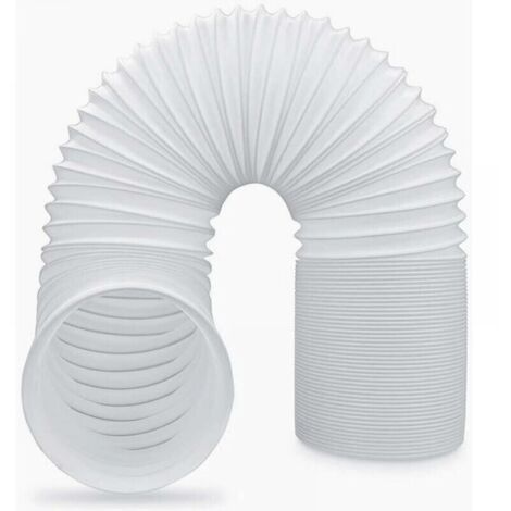 Tuyau Climatiseur Mobile, Tuyau D'évacuation D'air En Pvc Flexible Tube De Ventilation Universel Tuyau Kit Pour Climatiseur Mobile Diamètre, 15CM Diamètre 200CM Longueur (1/4)