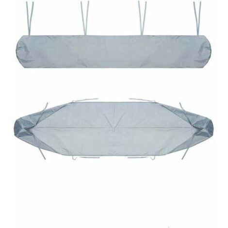 Store banne Sac De Protection Pour Store Banne, 4m Housse De Protection Anti-Poussière Pour Auvent De Terrasse Gris Housse De Rangement Pour Auvent De Terrasse, Protection Imperméable En Hiver (1/4)