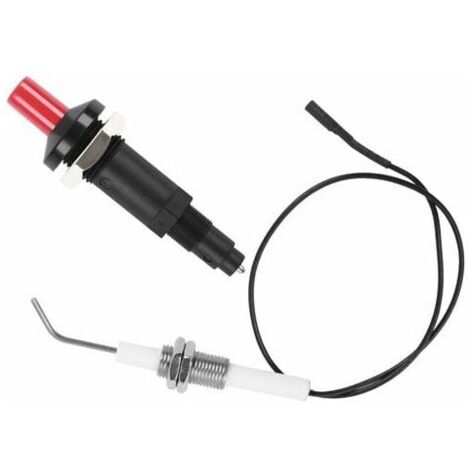 Lot De 2 Allumeurs Pierre à Feu Professionnels + 10 Pierres De Rechange - Acier Inoxydable Outdoor Cuisine