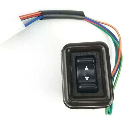 Interrupteur Commande Leve Vitre Interrupteur Porte Fenêtre Électrique 84810-90A01-06 Interrupteur Lève-vitre Voiture pour Toyota pour Land Cruiser pour 4Runner 1984-1990 (1/4)