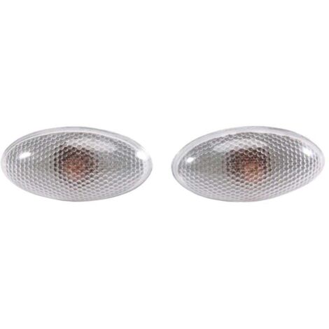 632574 2 X Clignotant LatéRal Feu de Position RéPéTiteur Indicateur Lampe pour 206 407 607