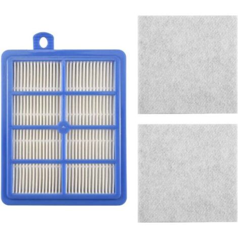 1 PièCes SéRies le Filtre Hepa + 2 en Coton Moteur Convient pour EFH12W AEF12W FC8031 EL012W FC9080 FC9088 (1/4)