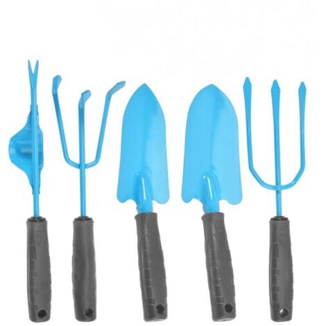 Ensemble d'outils de jardinage, ensemble de fournitures de jardinage 5 pièces, outils à main de jardinage pour creuser (1/4)