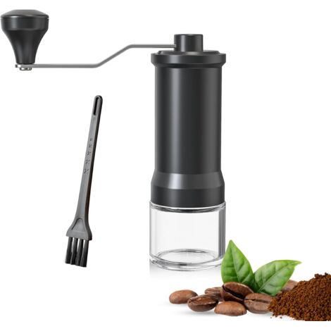 Moulin à Café Manuel - Broyeur en Céramique avec Broyeur Conique Contemporain pour Aeropress, Expresso, Pour Over, presse française et Cafetière à Moka (1/5)
