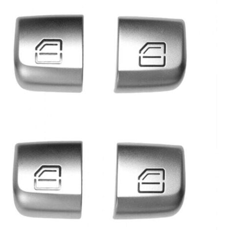 4PCS - Classe C W205 GLC W253 SéRies Bouton de Commutation de Commande de LèVe-Vitre de FenêTre de Porte pour (1/4)
