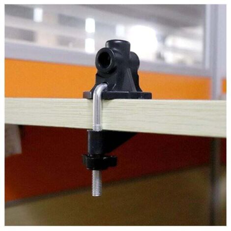 Pince universelle pour support de bureau, support de rechange en alliage pour pied de micro/lampe de table (1/4)