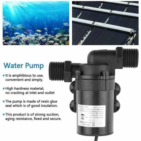 Allecto Plus - Pompe à eau 12 V 800 l/h 5 m pour bassin et fontaine Allecto Plus - Pompe à eau 12 V 800 l/h 5 m pour bassin et fontaine