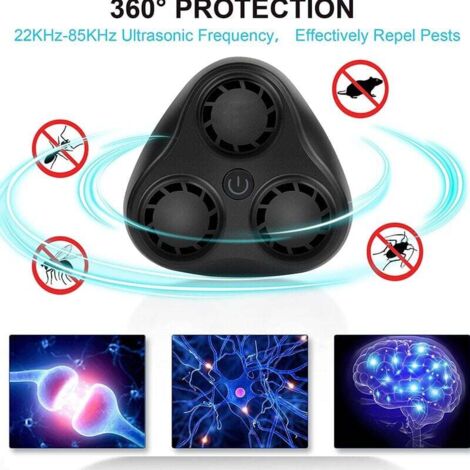 Ultrason Souris Et Rats Lot De 2 - Repulsif Ultrason Moustique