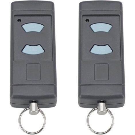 Lot de 2 pièces de rechange pour émetteur de garage avec bouton bleu 868 MHz pour HORMANN HSE2-868 HSM4-868 HSE4-868 compatible avec Tubauto HSM4-868 HS4-868 (1/5)
