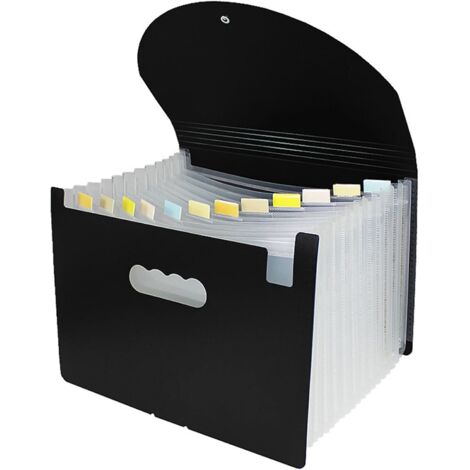 Dossiers de fichiers Extensibles A4, Sac d'orgue, Dossier à Main Debout, Sac d'information pour l'école, Le Bureau et la Maison (1/5)